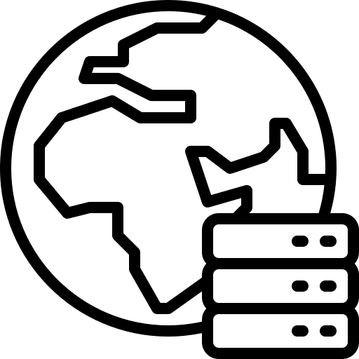 Database database storage data business and finance icon Database database storage data business and finance icon