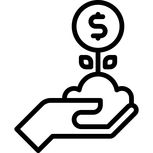 Investment business fintech business and finance icon