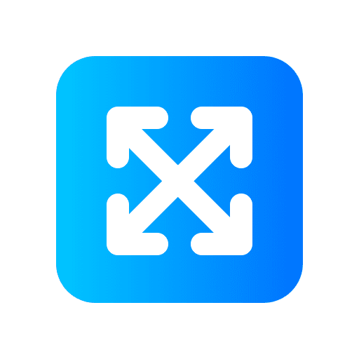 Fullscreen arrows ui direction icon