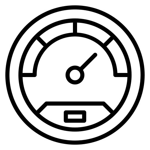 Speedometer measurement measure speedometer icon