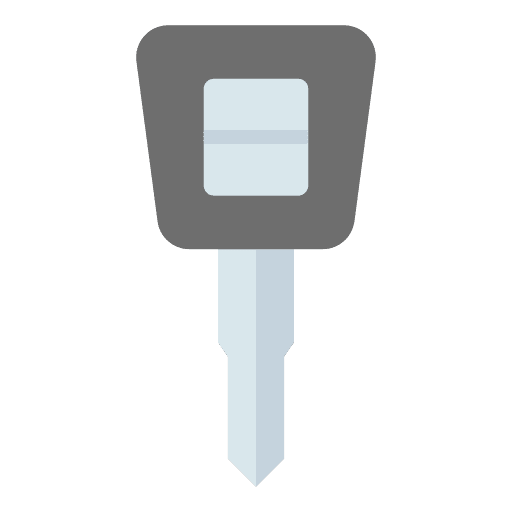 Car key key access pass icon