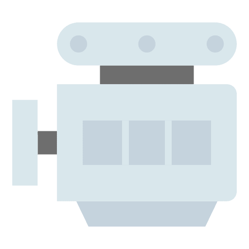 Engine construction industry cog icon