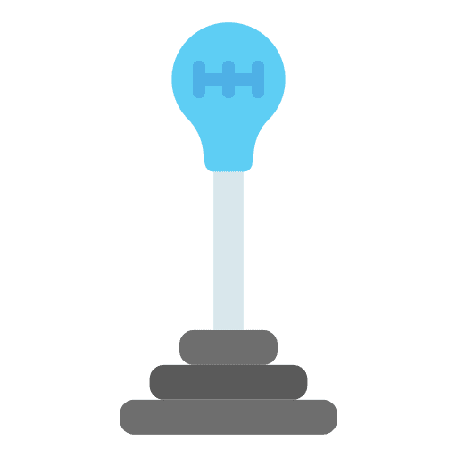 Gear shift car parts transportation vehicle icon