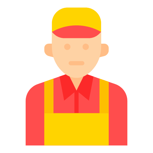 Mechanic avatar job professions and jobs icon