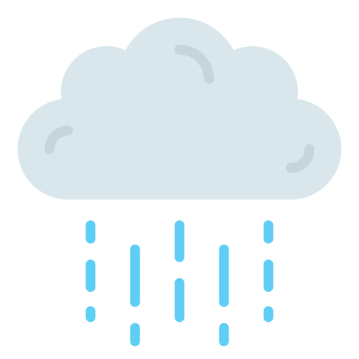Rain nature rain weather icon