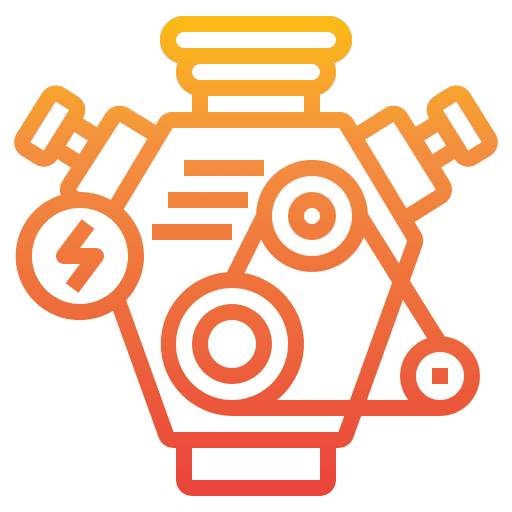 Electric motor electric vehicle transportation electric icon