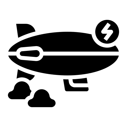 Aircraft spacecraft electric electric vehicle icon Aircraft spacecraft electric electric vehicle icon