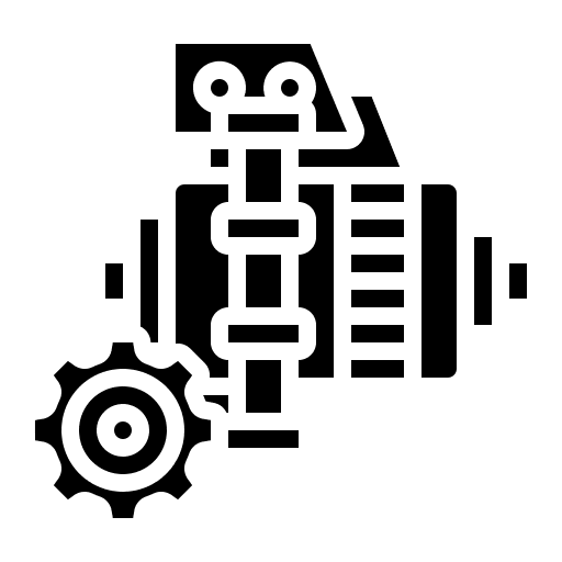 Electric motor transportation electric vehicle motor icon