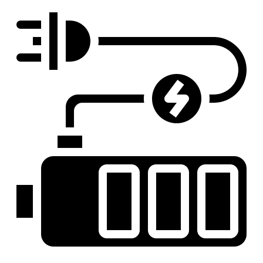 Charging battery battery charge electronics icon Charging battery battery charge electronics icon