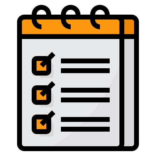 Notepad note office material notepad icon