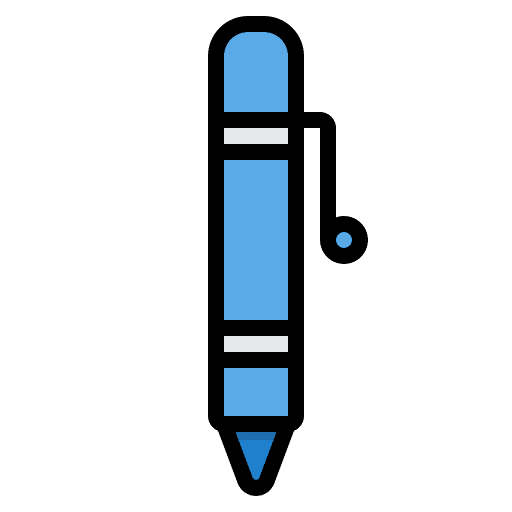 Pen school material pen writing icon Pen school material pen writing icon
