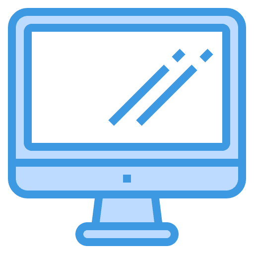 Screen screen office material school material icon Screen screen office material school material icon