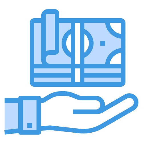 Cash business and finance payment money icon