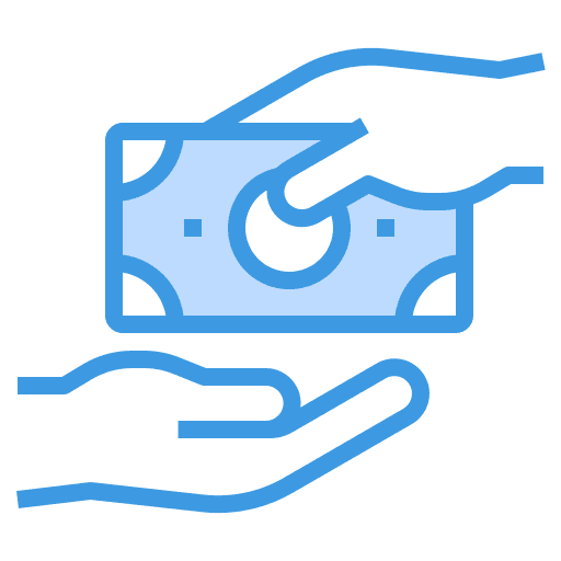 Cash money business payment icon
