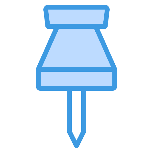 Push pin education school pin icon Push pin education school pin icon