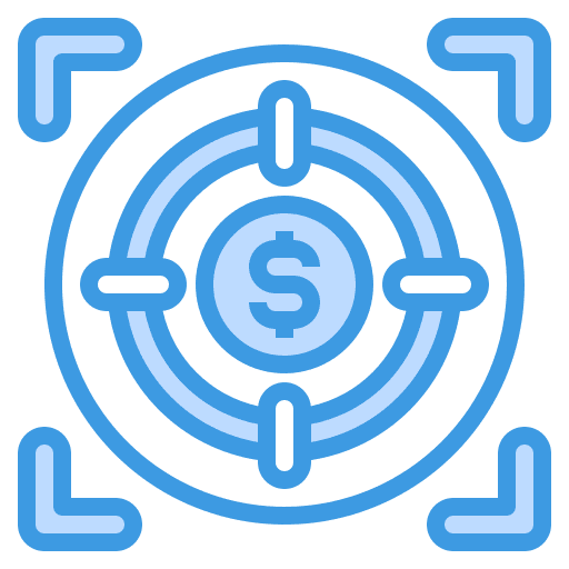 Focus money shoot objective icon Focus money shoot objective icon