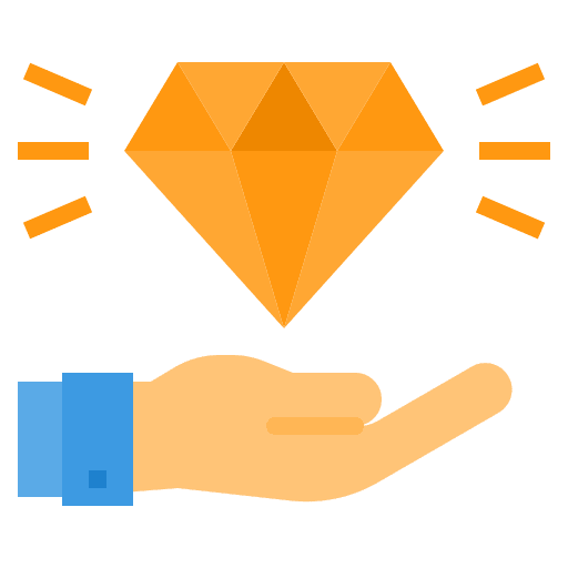 Evaluation value quality product icon