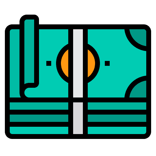 Money savings cash profit icon Money savings cash profit icon