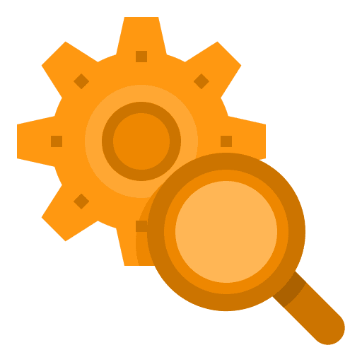 Analytic data analytics seo and web analysis icon