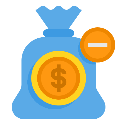 Bank finance currency bank icon