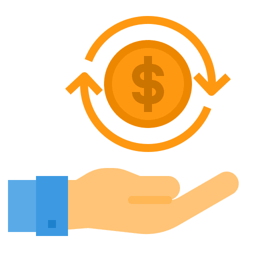 Financial currency trading business and finance icon Financial currency trading business and finance icon