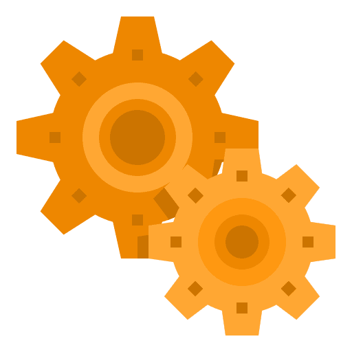Processing cogwheel work processing icon Processing cogwheel work processing icon