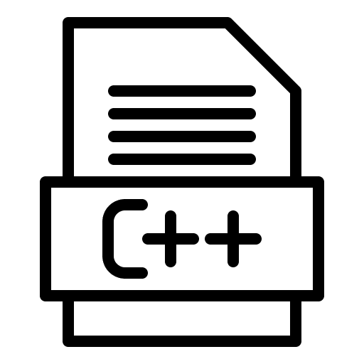 C++ document file code icon
