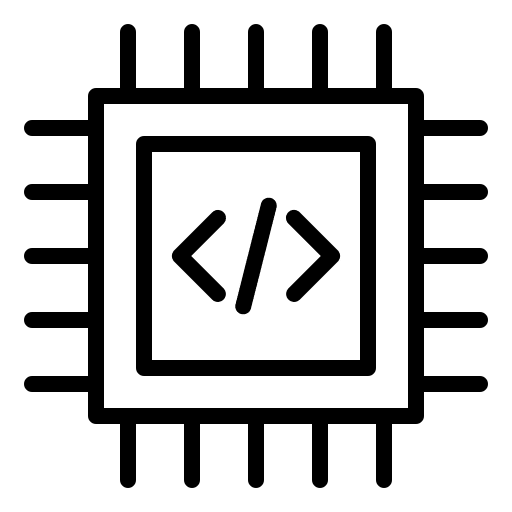Chipset coding seo and web computer icon Chipset coding seo and web computer icon