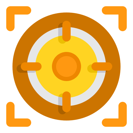 Focus focus shoot objective icon Focus focus shoot objective icon