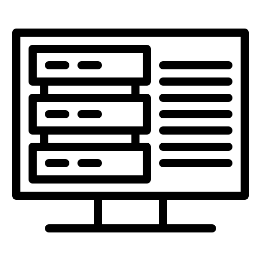 Server files server data icon Server files server data icon