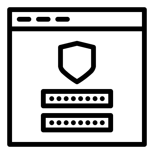 Sign in log in profile password entry icon Sign in log in profile password entry icon