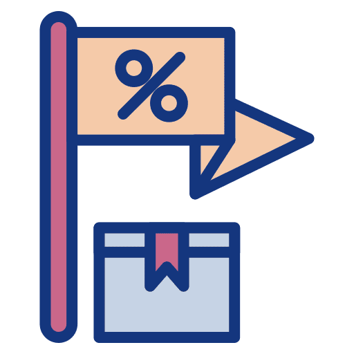 Product promotion product promotion delivery box icon Product promotion product promotion delivery box icon