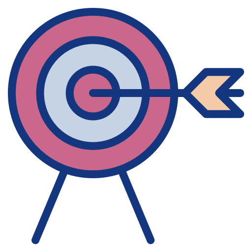 Target target business and finance goal icon Target target business and finance goal icon