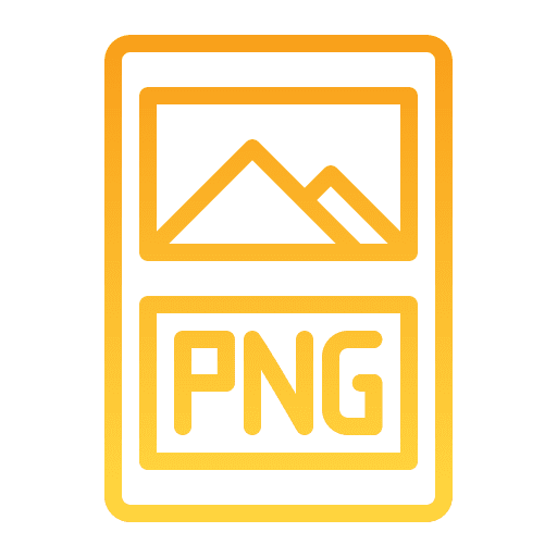 Png file files and folders file format images icon
