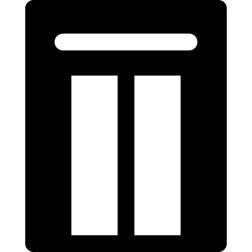 Lift inn service lift icon