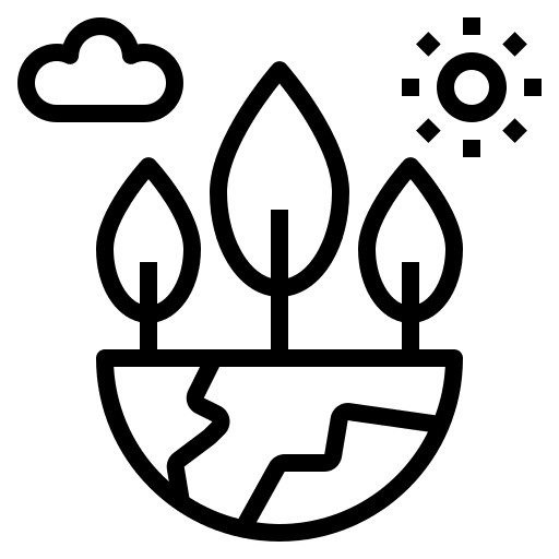 Ecosystem ecology tree environment icon