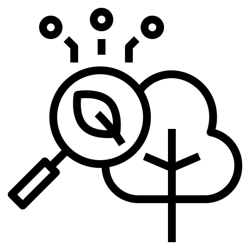 Ecological ecology and environment technology internet icon Ecological ecology and environment technology internet icon