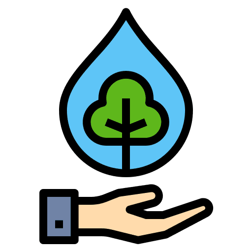 Environment ecology and environment water ecology icon