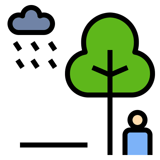 Nature environment shelter ecosystem icon
