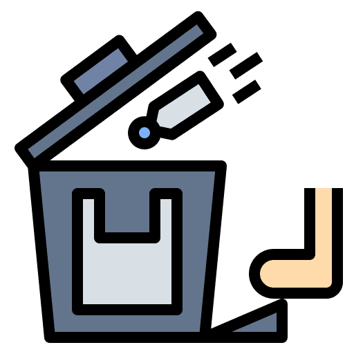 Waste ecology and environment trash plastic icon Waste ecology and environment trash plastic icon