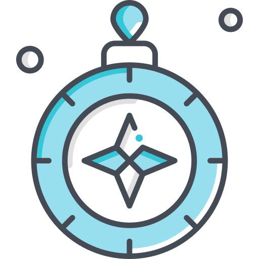 Compass maps and location navigation location icon