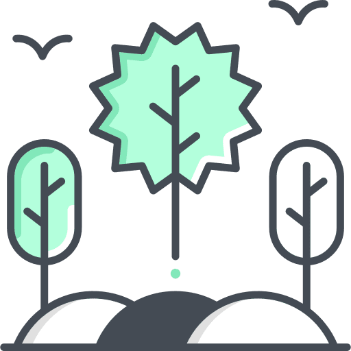 Tree trees forest landscape icon Tree trees forest landscape icon