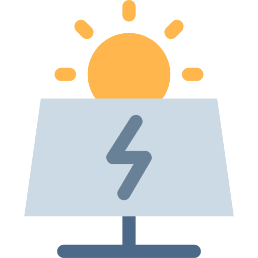 Solar energy solar renewable energy solar energy icon