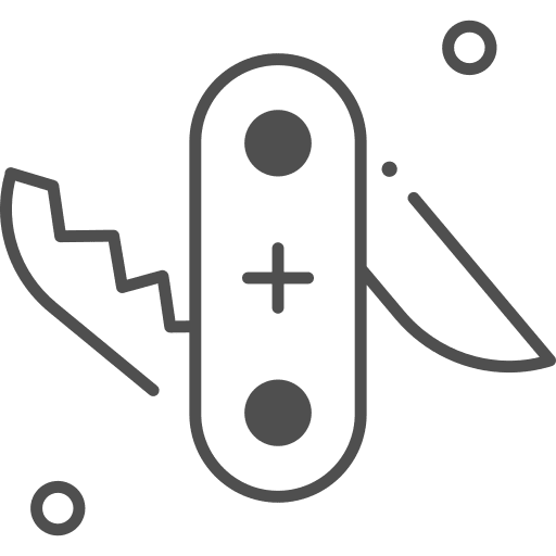 Swiss army knife tools and utensils knife miscellaneous icon Swiss army knife tools and utensils knife miscellaneous icon