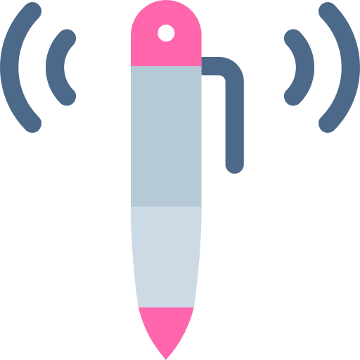 Pen electronics wifi wireless icon Pen electronics wifi wireless icon