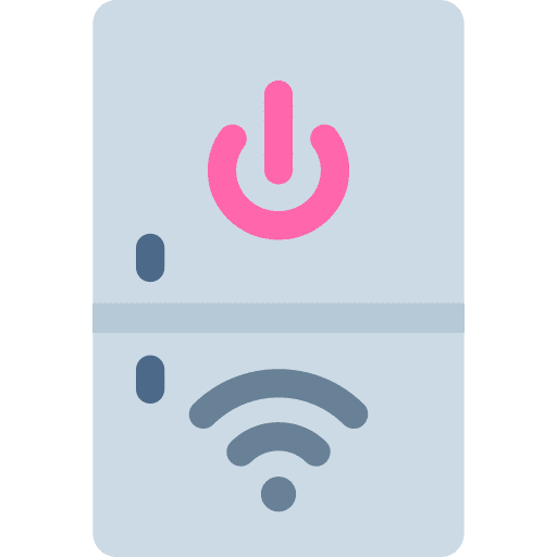 Refrigerator refrigerator wifi electronics icon Refrigerator refrigerator wifi electronics icon