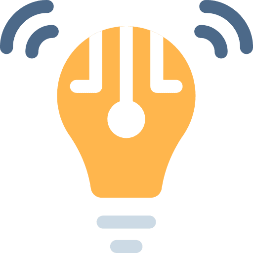 Smart bulb smart light light bulb smart technology icon Smart bulb smart light light bulb smart technology icon