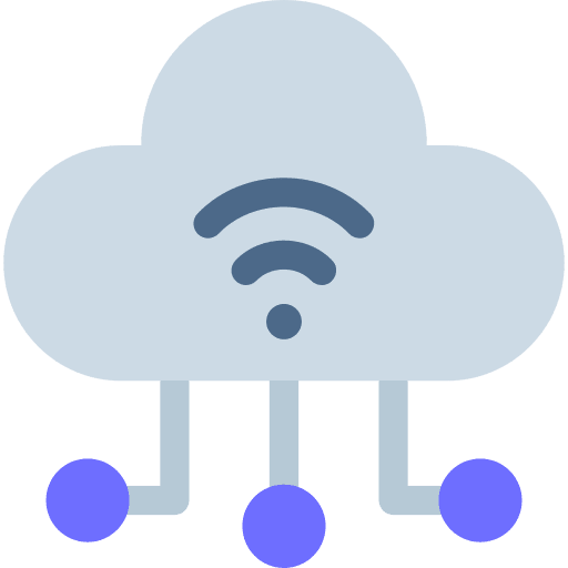 Cloud computing seo and web wireless connection data storage icon Cloud computing seo and web wireless connection data storage icon
