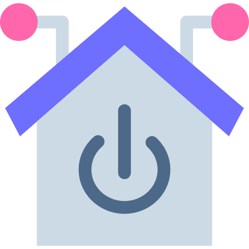 Smart home electronics wifi smartphone icon Smart home electronics wifi smartphone icon