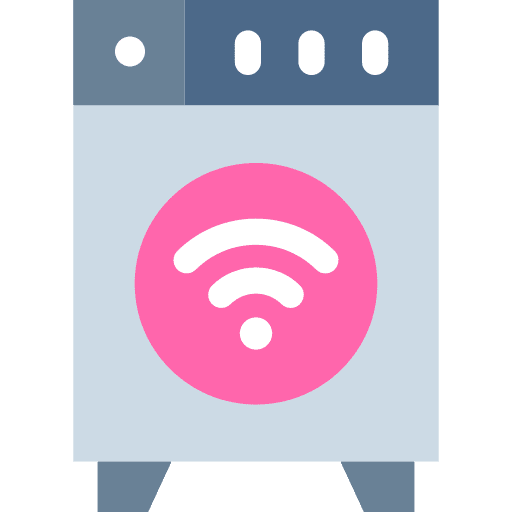 Washing machine wifi fashion household icon Washing machine wifi fashion household icon